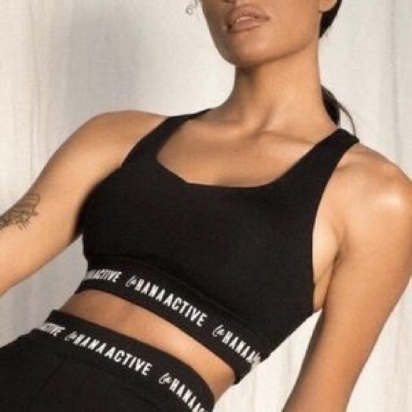 NEW LAHANA Active Blair Crop Top, Sports Bra - Picture 7 of 11